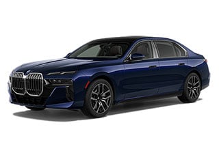 2025 BMW 750e Sedan Tanzanite Blue II Metallic